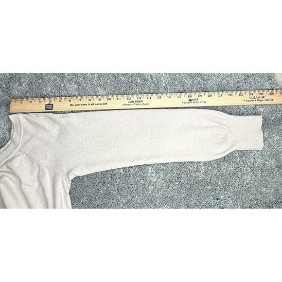 525 America Born in Bklyn Collared Women's Sweater Ivory Large NWOT‎ - Picture 6 of 10